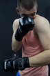 Рукавиці для MMA PowerPlay 3026 Чорні L - изображение 8