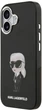 Etui Karl Lagerfeld IML Aquarelle Karl & Logo MagSafe do Apple iPhone 17 Black (3666339531652) - obraz 2