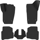 EVA килимки EVAtech в салон авто для Polo (IV) 3-doors Volkswagen 2001-2009 4 покоління Htb EU Ромб Чорні (VW1897CDB5AV4RBB) - зображення 1