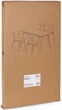 Zestaw mebli ModernHome by Multistore stół do jadalni 110 x 70 cm, 4 krzesła (OSLO-O) - obraz 11