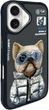 Панель Nimmy Cool&Cute 2.0 Dog для Apple iPhone 16 Black (6971080319396) - зображення 2