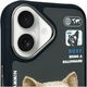 Панель Nimmy Cool&Cute 2.0 Dog для Apple iPhone 16 Black (6971080319396) - зображення 6