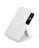 Портативний акумулятор з бездротовою зарядкою Anker MagGo Power Bank 10000mAh 15W Qi2 White (A1654021) - зображення 1