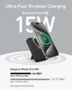 Портативный аккумулятор с беспроводной зарядкой Anker MagGo Power Bank 10000mAh 15W Qi2 Black (A1654011) - изображение 7
