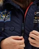 Аляска N-3B з нашивками "Українські Соколи". Синя, 100% Нейлон 5XL - зображення 3