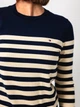 Sweter damski Tommy Hilfiger WW0WW44984-0FA S Granatowy/Beżowy (8720638711254) - obraz 4