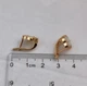 Серебряные серьги в позолоте в стиле Van Cleef Ван Клиф клевер с Перламутром и камушками (ЛК-013631перп) - изображение 5
