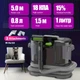 Моющий пылесос Germatic M-332-B 1600 Вт для ковров, мебели, текстиля 2 контейнера мощность всасывания 15 кПа. Черный - изображение 2