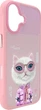 Etui plecki Nimmy Cool&Cute 2.0 Cat do Apple iPhone 17 Pink (6971080313783) - obraz 3