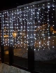 Гірлянда штора Роса 3x1 м 150 LED, білий колір - зображення 1