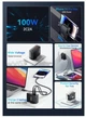 Сетевое зарядное Essager GaN 100W 4 порта для ноутбуков и устройств (К01/3_BW) - изображение 10