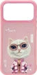 Панель Nimmy Cool&Cute 2.0 Cat для Apple iPhone 17 Pro Max Pink (6971080313813) - зображення 1