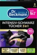 Серветки для відновлення чорного кольору Dr. Beckmann Intensiv-Schwarz 3in1 8шт - изображение 1