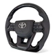 Анатомический руль для Toyota Land Cruiser 200, Prado 150. Без подогрева. Рояльный лак. Логотип – хром. В сборе. - изображение 4