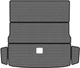EVA килимок EVAtech в багажник авто для Passat (B6) (without armrest) Volkswagen 2005-2010 6 покоління Combi EU Сота сіра (VW33531BE5SGB) - зображення 1