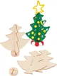Набір для творчості Colorations дерев’яна різдвяна ялинка 12 елементів EZBTREE (191487030250) - зображення 3