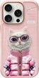 Etui plecki Nimmy Cool&Cute 2.0 Cat do Apple iPhone 16 Pro Pink (6971080319433) - obraz 1