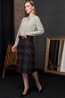 Жіноча сорочка прямого крою з манжетами LadyLike 40 Оливковий (ll2164910068340) - изображение 3