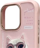 Etui plecki Nimmy Cool&Cute 2.0 Cat do Apple iPhone 16 Pro Max Pink (6971080319440) - obraz 5