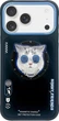 Панель Nimmy Glasses Cool Cat MagSafe для Apple iPhone 17 Pro Black-Blue (6971080314339) - зображення 1
