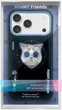 Панель Nimmy Glasses Cool Cat MagSafe для Apple iPhone 17 Pro Black-Blue (6971080314339) - зображення 2