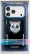 Панель Nimmy Glasses Cool Cat MagSafe для Apple iPhone 17 Pro Max Black-Blue (6971080314346) - зображення 2
