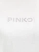 Футболка с надписью, в камушки Pinko M белый 105526a - изображение 4