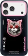 Панель Nimmy Glasses Cool Cat MagSafe для Apple iPhone 17 Black-Pink (6971080314391) - зображення 1