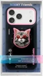 Панель Nimmy Glasses Cool Cat MagSafe для Apple iPhone 17 Pro Black-Pink (6971080314414) - зображення 2