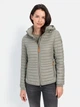 Куртка демисезонная с капюшоном женская Camel Active Blouson 330530-9E50-36 36 Серый/Зеленый (4064478866113) - изображение 1