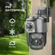 Вулична WIFI камера відеоспостереження поворотна Smart Home Camera SC03 V380 Pro на два об'єктиви - изображение 2
