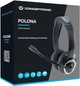 Słuchawki Conceptronic Stereo USB Headset Przewodowe Czarne (POLONA01B) - obraz 4