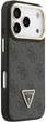 Панель Guess 4G PU Triangle Logo & Stand Camera Magsafe для Apple iPhone 17 Pro Max Black (3666339534424) - зображення 4