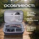 Кейс для тримеру, електробритви, машинки для стрижки та аксесуарів 22,5*16*7,5см - зображення 3