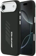 Etui AMG Silicone Oversize Rhombs MagSafe do Apple iPhone Air Black (3666339542153) - obraz 1