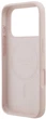 Чохол Guess Silicone Script Metal Logo MagSafe для Apple iPhone 17 Pro Pink (3666339553081) - зображення 6