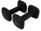 Гантели виниловые Cornix Square 2 x 3 кг XR-0408 Black - изображение 4