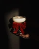 Свічка ароматична BELLA CANDELA DRUNK CHERRY 250 мл ручна робота соєвий віск скляний келих дерев’яний гніт - изображение 4