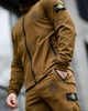 Зимний костюм Stone Island Grot / Цвет: койот / Материал: софтшел утеплен флисом / Розмір M| 4 тр6493 - изображение 4