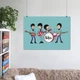 Постер Битлз, карикатура, Beatles, A3 30×42 см (id0892) - изображение 7