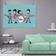 Постер Битлз, карикатура, Beatles, A3 30×42 см (id0892) - изображение 8