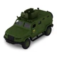 Ігрова автомодель "Козак 2М1 - Гур Мо" KS450-1 серія "Шеврони Героїв" - зображення 1