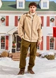 Куртка Шерпа демисезонная мужская Guess 378368688 L Бежевая (1159829057) - изображение 6