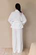 Костюм кимоно с брюками из муслина Ivory (XS) - изображение 5