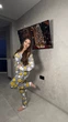 Жіноча піжама з кишенею на пoпі, Зірочка uwest, кігурумі (пожама) Mimi Pijamoni, Сіра, Розмір М - зображення 2