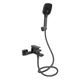 Смеситель для ванны Qtap Gemini (с душевым гарнитуром) QTGEM259GMB45684 Gunmetal Black PVD - изображение 1