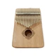 Калимба с резонатором Kalimba на 17 язычков Ручное фортепиано Бежевый с Узором K-17-15B - изображение 1