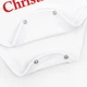 Боди-лодочка для младенцев с длинным рукавом christmas reindeer двунитка с начесом Dexter`s 62 см белый - изображение 4