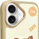 Панель Nimmy Cool&Cute 2.0 Cat для Apple iPhone 16 Khaki (6971080319457) - зображення 6