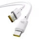 Кабель зарядки Baseus Silky Series Fast Charging Type-C 100W (2m) - зображення 2